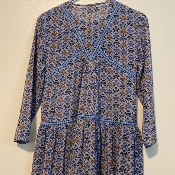 ANTHROPOLOGIE Dresses | embroidered Holding Horses Dress floral babydoll dress 2 - Picture 8 of 10